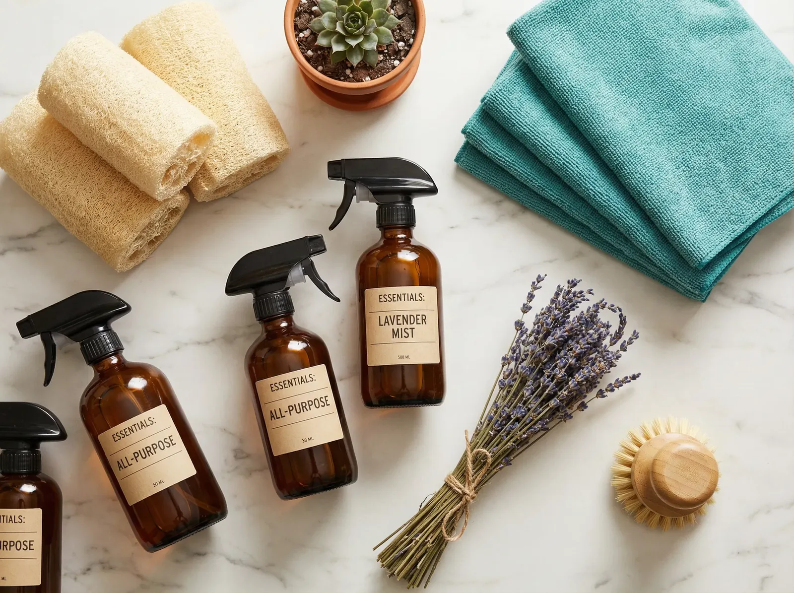 Eco-friendly cleaning products used by Hygiene Maids